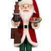 Christian Ulbricht Nussknacker*Premium Nussknacker Weihnachtsmann Schokobrunnen, 48 cm von