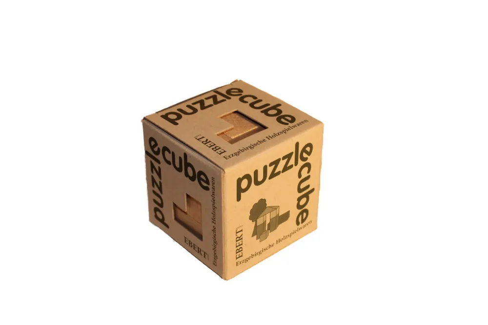 Holzspielwaren Ebert Auslaufartikel | Holzspielzeug*Puzzle cube aus Holz, natur von Ebert GmbH