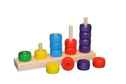 Holzspielwaren Ebert Neuheiten | Lernspielzeug*Rechenbrett - Zählleiste aus Holz, von Ebert GmbH