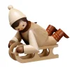 Romy Thiel Romy Thiel Figuren*Rodler liegend, , 10 cm von