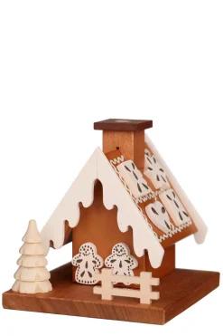 Christian Ulbricht Räuchermännchen*Räucherhaus Hexenhaus, 8 cm von