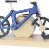 Gerd Hofmann Neuheiten | Räuchermännchen*Räuchermann - Räucherfahrrad EBM Crashbike, blau von