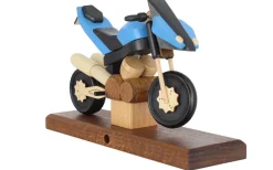 Gerd Hofmann Neuheiten*Räuchermann - Räuchermotorrad Sport, blau von