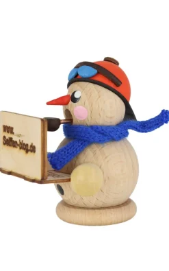 Gerd Hofmann Neuheiten | Räuchermännchen*Räuchermann Schneemann Bloggi mit Laptop, von