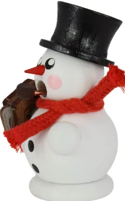 Gerd Hofmann Neuheiten | Räuchermännchen*Räuchermann Schneemann mit Schlittschuh, von