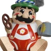 Seiffener Volkskunst eG Räuchermännchen*Räuchermännchen - Kugelräuchermännchen Bayer von Seiffener Volkskunst
