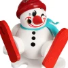Seiffener Volkskunst eG Räuchermännchen*Räuchermännchen - Kugelräuchermann Cool-Man Skiunfall, 11 cm, von