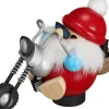 Seiffener Volkskunst eG Räuchermännchen*Räuchermännchen - Kugelräuchermännchen Biker-Nikolaus, 12 cm von