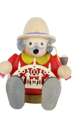 Richard Glässer GmbH Räuchermännchen*Räuchermännchen - Kugelräuchermann mit Schwibbogen von Richard Glässer