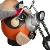 Seiffener Volkskunst eG Räuchermännchen*Räuchermännchen - Kugelräuchermännchen Hobbybiker, 10 cm von