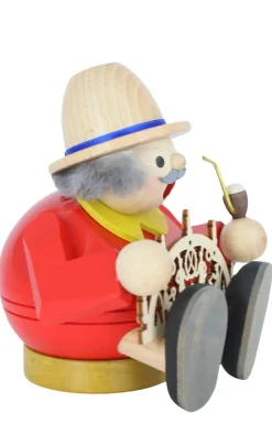 Richard Glässer GmbH Räuchermännchen*Räuchermännchen - Kugelräuchermann mit Schwibbogen von Richard Glässer