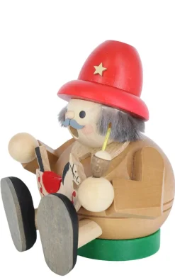 Richard Glässer GmbH Räuchermännchen*Räuchermännchen - Kugelräuchermann mit Reiterlein von Richard Glässer