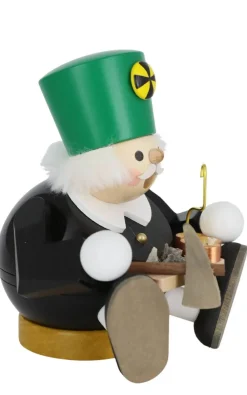 Richard Glässer GmbH Räuchermännchen*Räuchermännchen - Kugelräuchermann Bergmann, sitzend von Richard Glässer