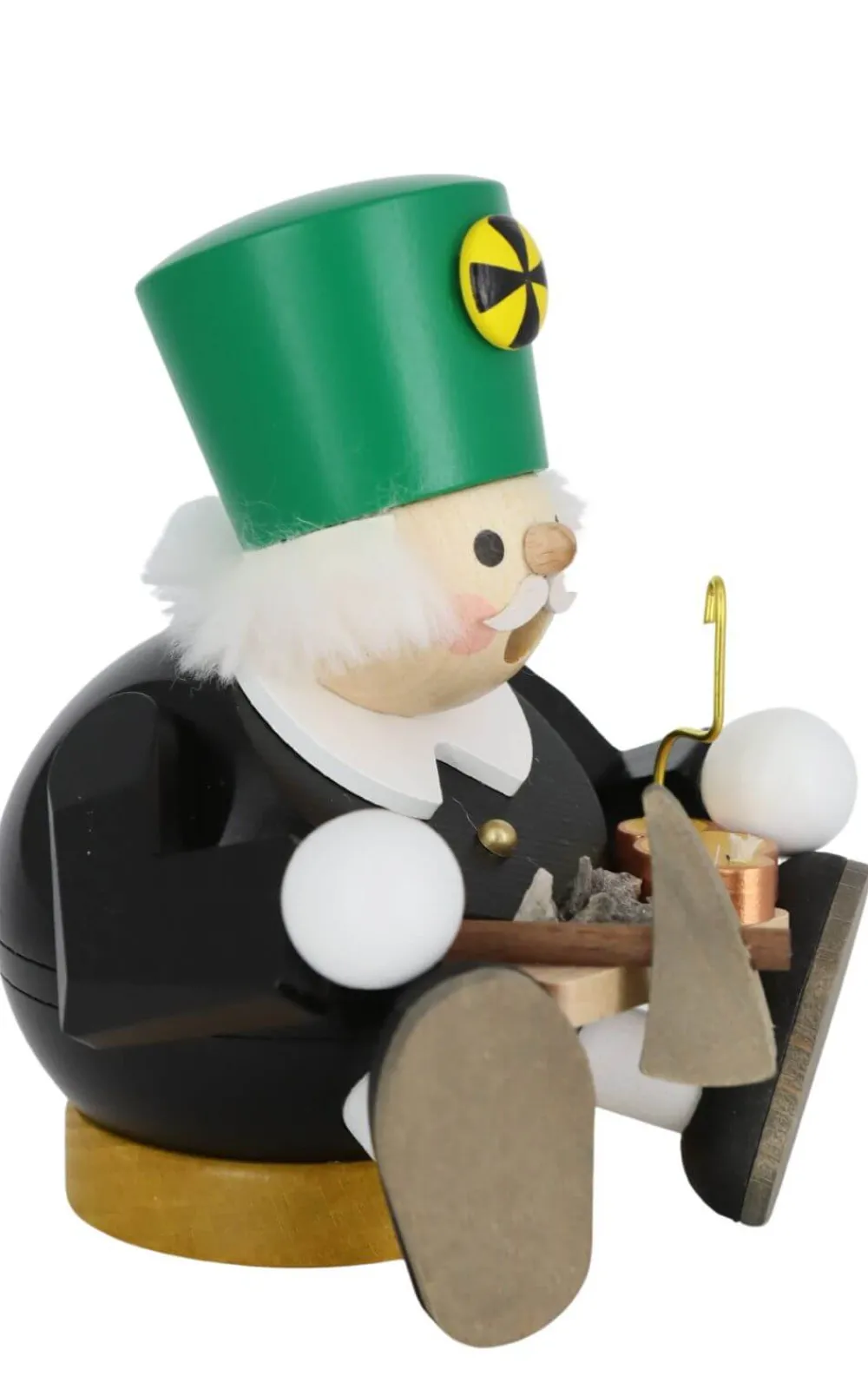 Richard Glässer GmbH Räuchermännchen*Räuchermännchen - Kugelräuchermann Bergmann, sitzend von Richard Glässer