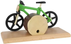 Gerd Hofmann Neuheiten | Räuchermännchen*Räuchermännchen - Räucherfahrrad EBM Edition, grün von