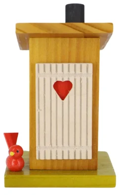 Zenker Räuchermännchen*Räuchermännchen - Räucherhaus Herzhäusel, 9 cm von Ralf