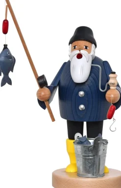 KWO Räuchermännchen*Räuchermännchen Angler, 23 cm, von