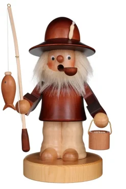 Christian Ulbricht Räuchermännchen*Räuchermännchen Angler, , 20 cm von