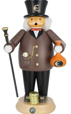 Müller Kleinkunst Räuchermännchen*Räuchermännchen Banker, 25 cm von