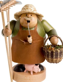 KWO Räuchermännchen*Räuchermännchen Bauer, 20 cm von