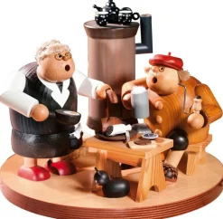 KWO Räuchermännchen*Räuchermännchen Bauernstube, 3 - teilig, 22 cm von