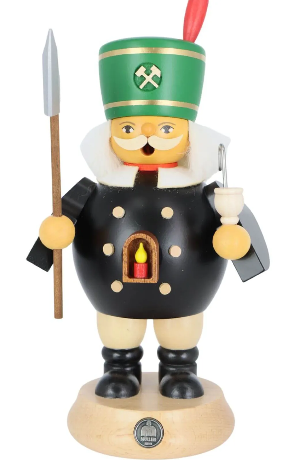 Müller Kleinkunst Räuchermännchen*Räuchermännchen Bergmann, 19 cm, von