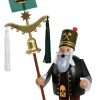 KWO Räuchermännchen*Räuchermännchen Bergmann mit Schellenbaum, 31 cm von