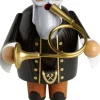 KWO Räuchermännchen*Räuchermännchen Bergmann mit Horn, 20 cm von