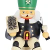 Müller Kleinkunst Räuchermännchen*Räuchermännchen Bergmann mit Erz, sitzend, 14 cm von