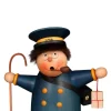 Christian Ulbricht Räuchermännchen*Räuchermännchen Borzel Postbote, 20 cm von