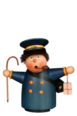 Christian Ulbricht Räuchermännchen*Räuchermännchen Borzel Postbote, 20 cm von