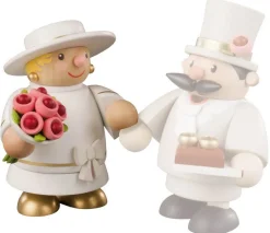 KWO Neuheiten | Räuchermännchen*Räuchermännchen Braut (ohne Rauchfunktion), 10 cm, von