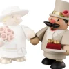 KWO Neuheiten | Räuchermännchen*Räuchermännchen Bräutigam, 10 cm, von