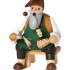 KWO Räuchermännchen*Räuchermännchen Bäumchenstecher, 15 cm von