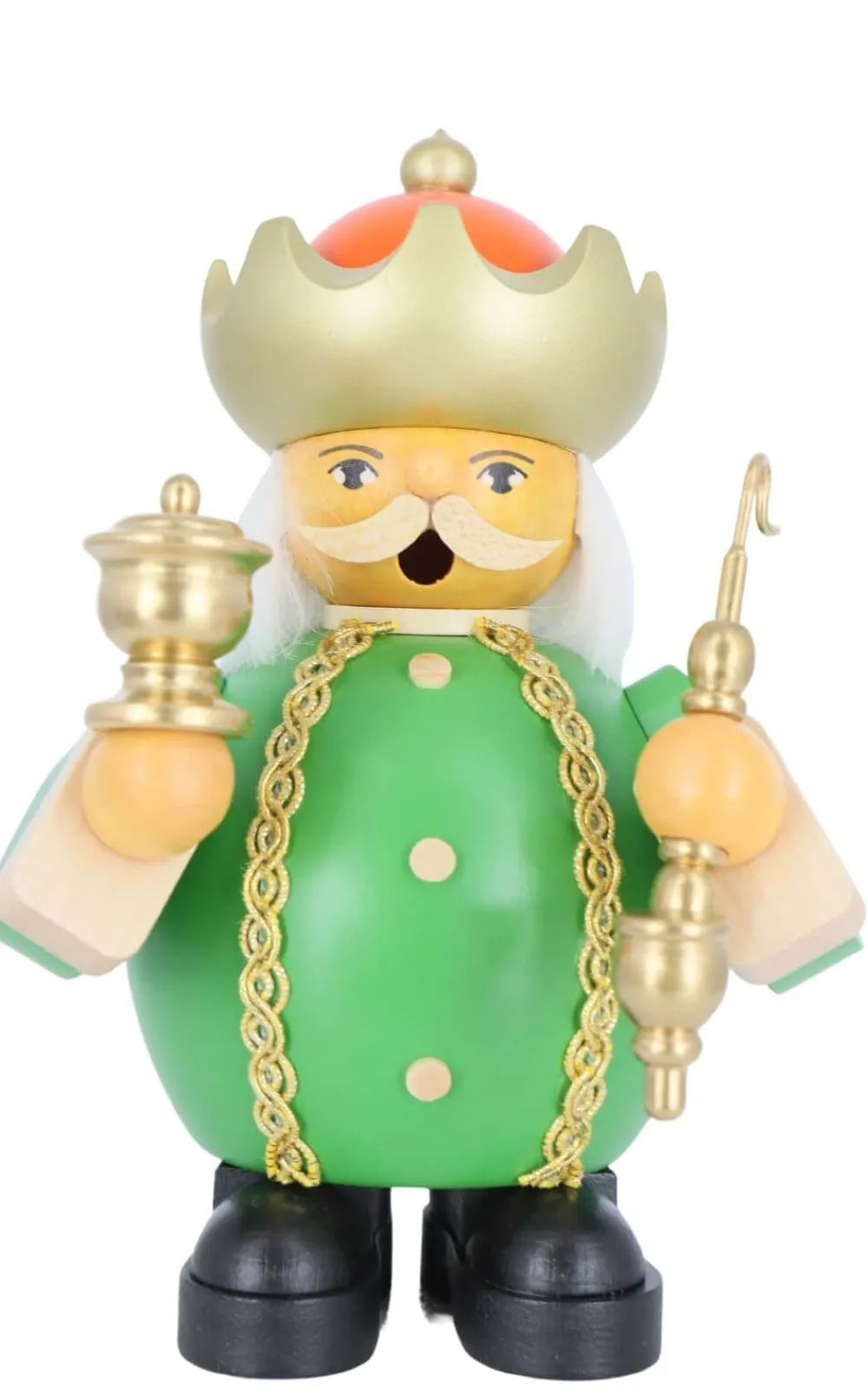 Müller Kleinkunst Räuchermännchen*Räuchermännchen Caspar, 14 cm von