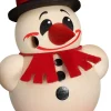 Seiffener Volkskunst eG Räuchermännchen*Räuchermännchen Cool-Man mit Ski &amp; Zylinder von