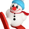 Seiffener Volkskunst eG Räuchermännchen*Räuchermännchen Cool-Man Skifahrer, 11 cm von