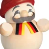 Seiffener Volkskunst eG Räuchermännchen*Räuchermännchen Deutscher Typ, 9 cm, klein von
