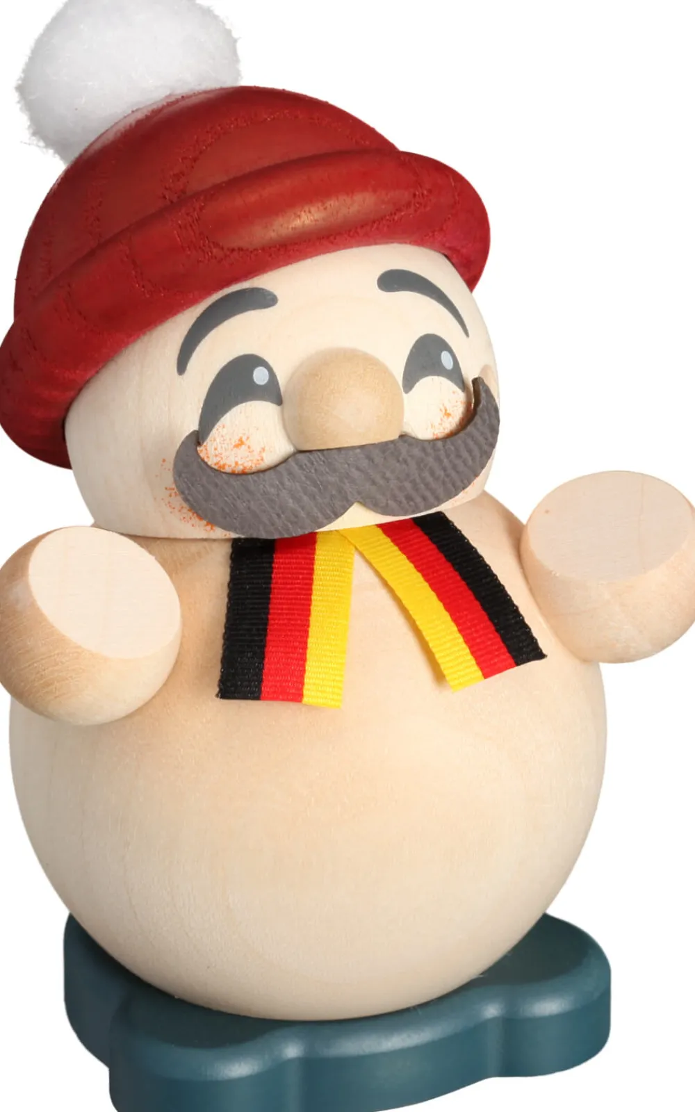Seiffener Volkskunst eG Räuchermännchen*Räuchermännchen Deutscher Typ, 9 cm, klein von