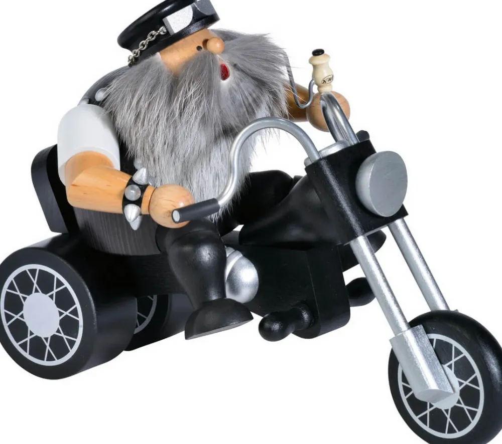 KWO Räuchermännchen*Räuchermännchen Easy Rider, 15 cm von