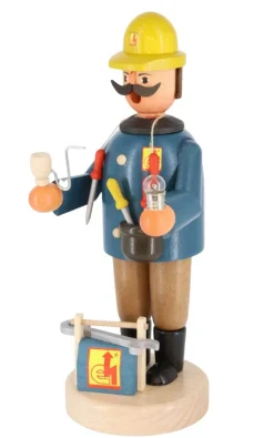 Karl Werner Räuchermännchen*Räuchermännchen Elektriker, 21 cm von