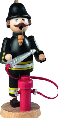 Richard Glässer GmbH Neuheiten*Räuchermännchen Feuerwehrmann, 16 cm von Richard Glässer