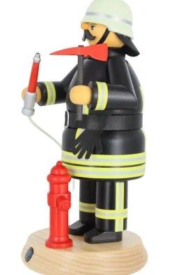 Müller Kleinkunst Räuchermännchen*Räuchermännchen Feuerwehrmann, 24 cm von