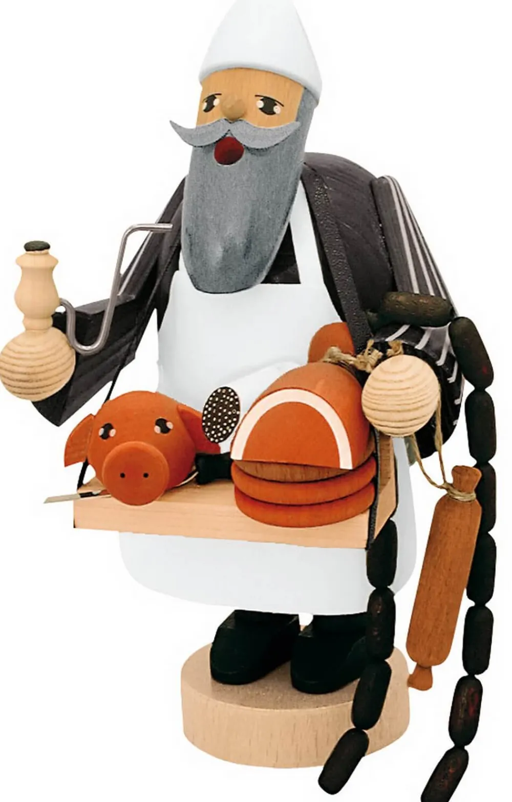 KWO Räuchermännchen*Räuchermännchen Fleischverkäufer, 19 cm, von