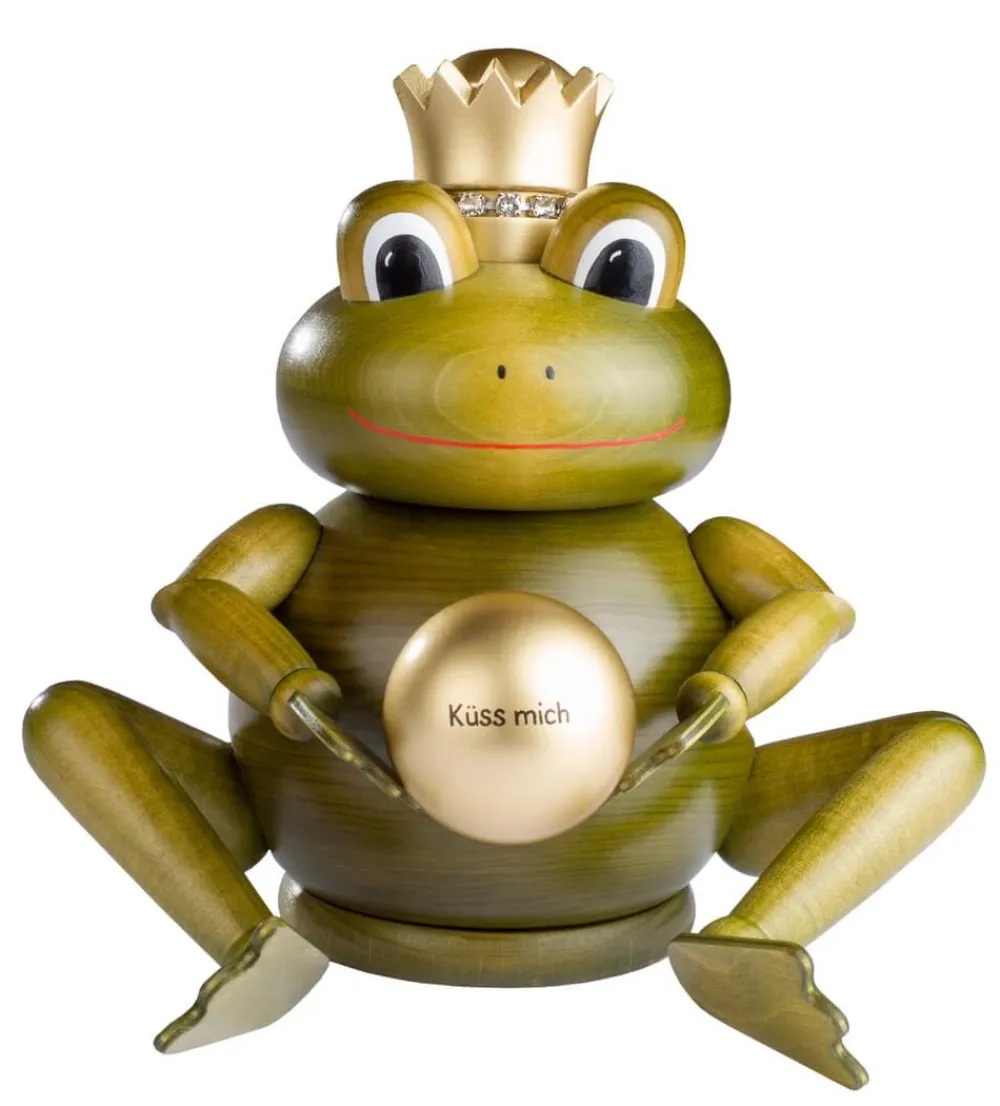 KWO Räuchermännchen*Räuchermännchen Froschkönig, 15 cm von