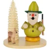 Zenker Räuchermännchen*Räuchermännchen Förster mit Reh, 8 cm, von Ralf