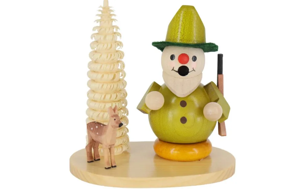 Zenker Räuchermännchen*Räuchermännchen Förster mit Reh, 8 cm, von Ralf