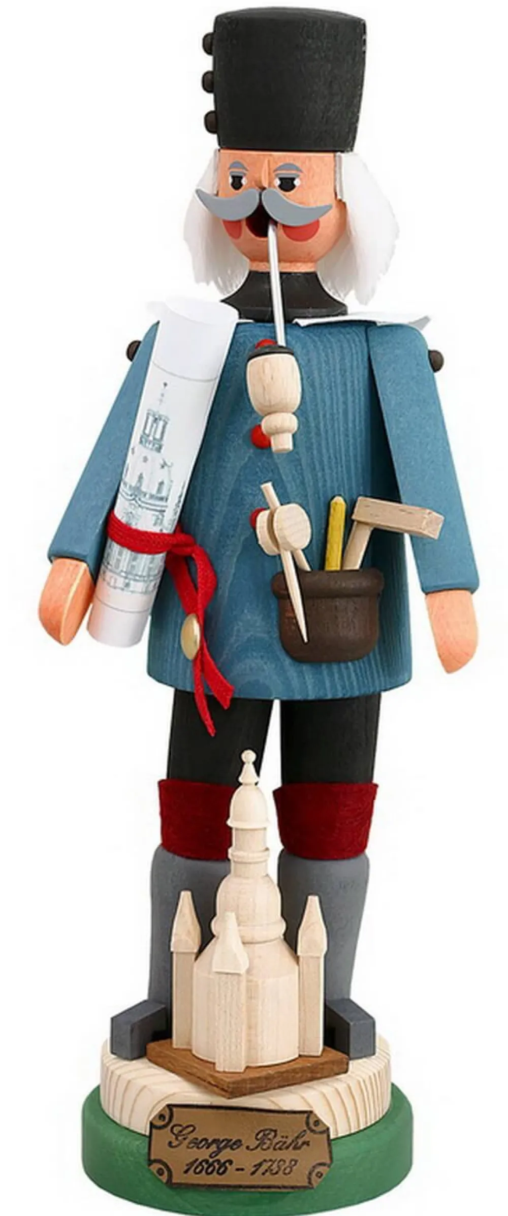 Karl Werner Räuchermännchen*Räuchermännchen George Bähr, 28 cm von