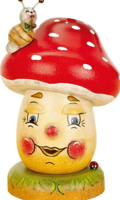 Hubrig Volkskunst Neuheiten | Räuchermännchen*Räuchermännchen Glückspilz mini, 12 cm, von