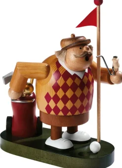 KWO Neuheiten | Räuchermännchen*Räuchermännchen Golfer, 21 cm von